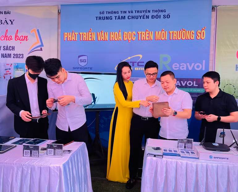 Hướng dẫn nền tảng đọc và nghe sách điện tử.