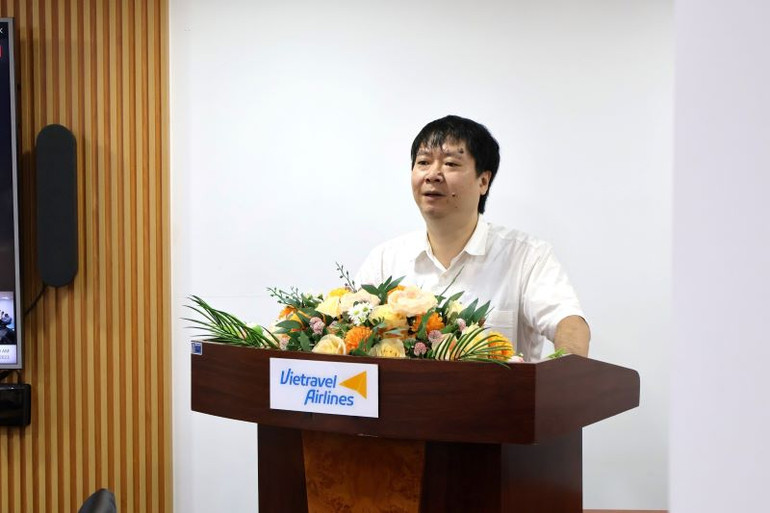 Ông Nguyễn Minh Hải, Tổng Giám đốc Vietravel Airlines kiêm Chủ tịch Ủy ban An toàn Vietravel Airlines. Ông Nguyễn Minh Hải, Tổng Giám đốc Vietravel Airlines kiêm Chủ tịch Ủy ban An toàn Vietravel Airlines.