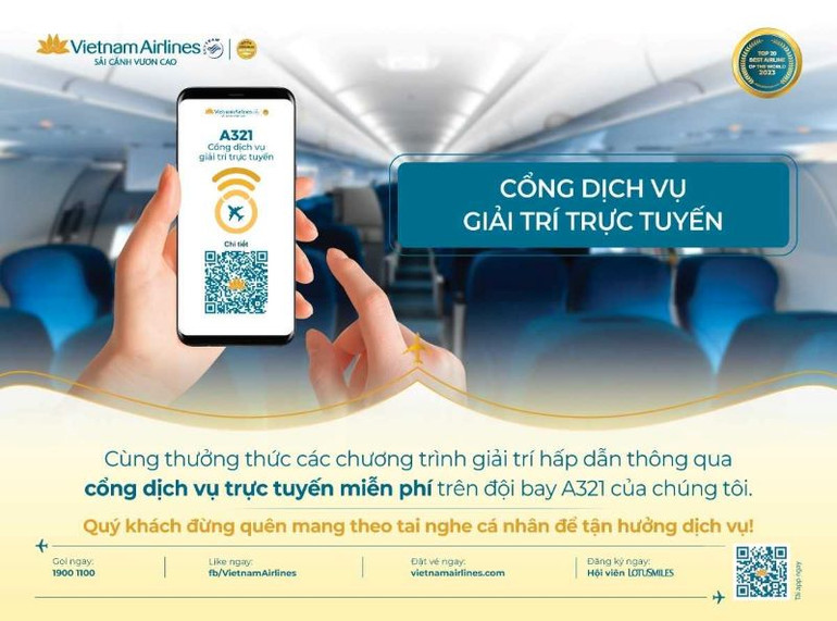 Đây là bước tiến mới nhất của Vietnam Airlines trong quá trình chuyển đổi số. Đây là bước tiến mới nhất của Vietnam Airlines trong quá trình chuyển đổi số.