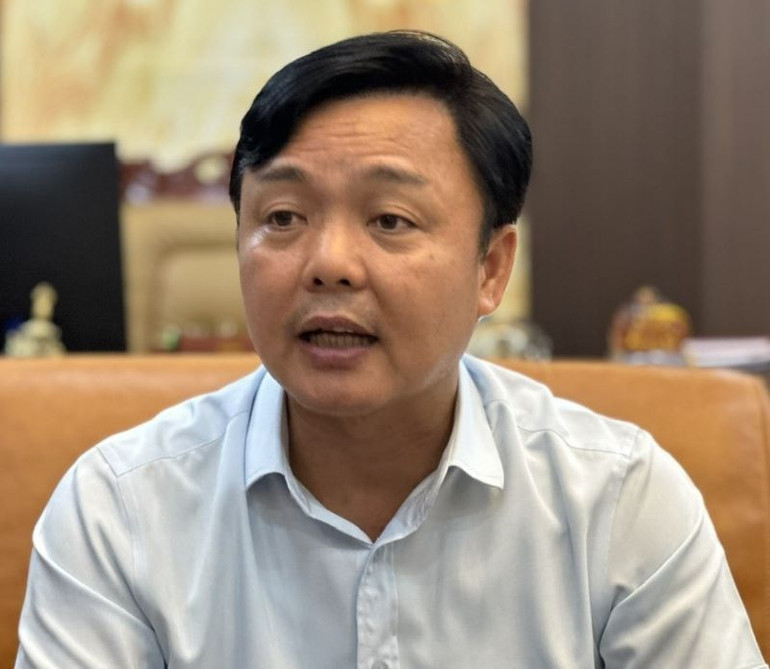 Ông Hoàng Gia Khánh, Tổng Giám đốc Tổng công ty Đường sắt Việt Nam.