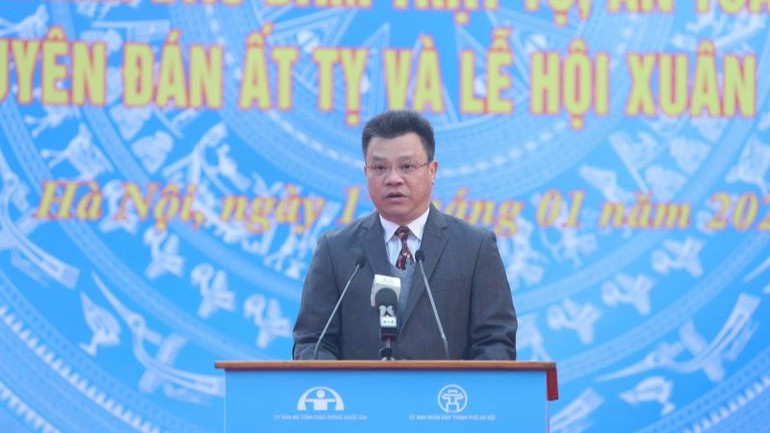 Phó Chủ tịch chuyên trách Ủy ban An toàn giao thông quốc gia Lê Kim Thành.