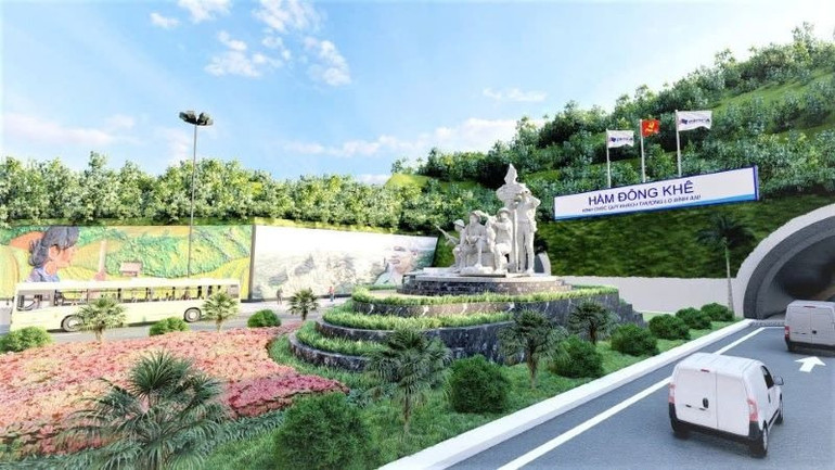 Phối cảnh dự án đường cao tốc Đồng Đăng-Trà Lĩnh.