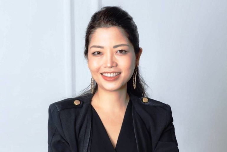 Bà Hoàng Tri Mai, Tổng Giám đốc Airbus tại Việt Nam.