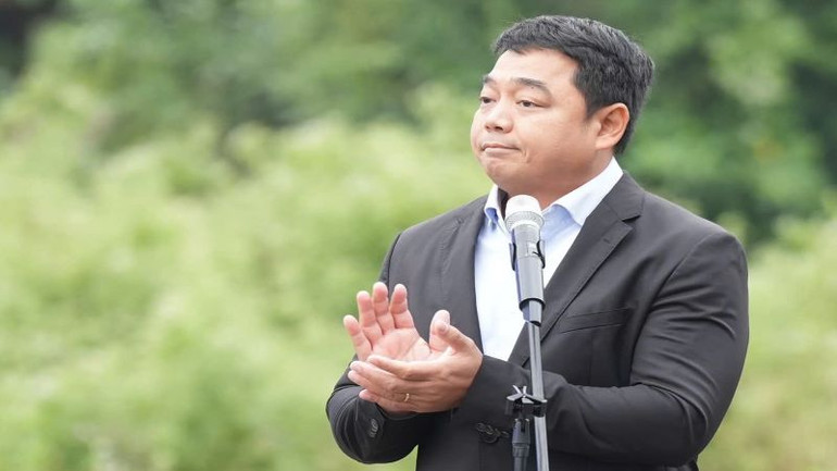 Ông Nguyễn Đức Hùng, Phó Tổng Giám đốc ACV phát biểu ý kiến chỉ đạo.