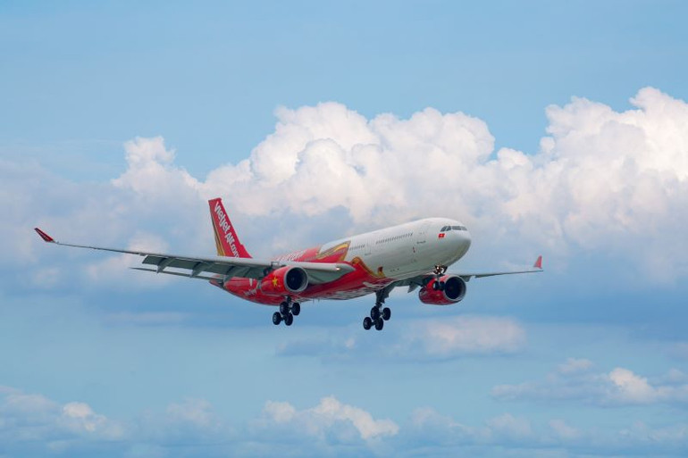 Tàu bay A330 thứ 5 của Vietjet. Tàu bay A330 thứ 5 của Vietjet.