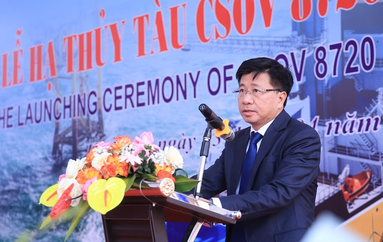 Ông Phạm Hoài Chung, Chủ tịch Hội đồng thành viên SBIC phát biểu.