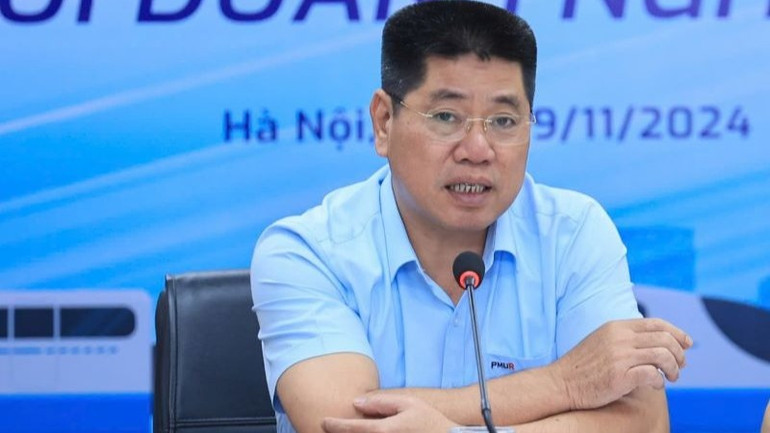 Ông Vũ Hồng Phương, Giám đốc Ban Quản lý dự án đường sắt.