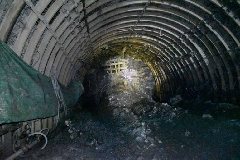 Gương lò Ngầm trục tải thông gió +36/-100.