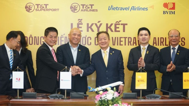 Sự kiện đánh dấu bước đi mang tính chiến lược cho hành trình “đi xa-đi cùng nhau” giữa Tập đoàn T&T Group và Tập đoàn Vietravel trên chặng đường đưa Vietravel Airlines trở thành Hãng Hàng không du lịch hàng đầu Việt Nam.