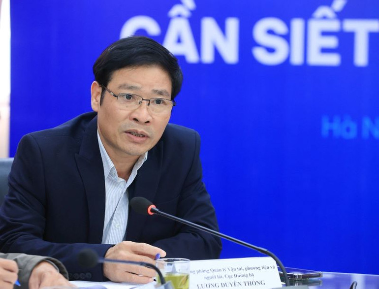 Ông Lương Duyên Thống (Cục Đường bộ Việt Nam).