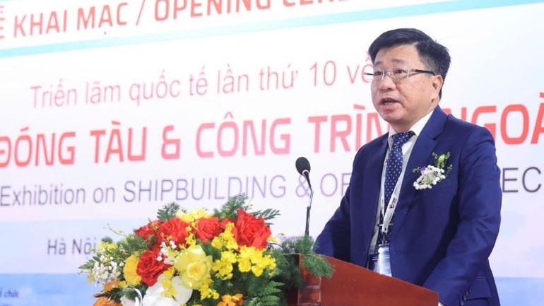 Tiến sĩ Phạm Hoài Chung, Chủ tịch Hội đồng thành viên SBIC phát biểu ý kiến.