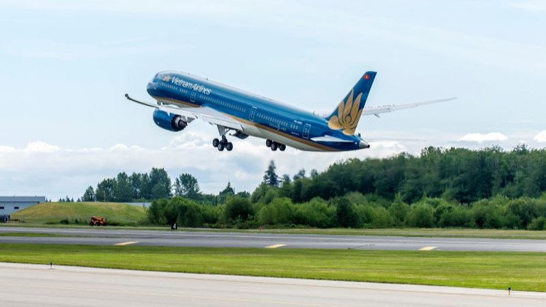 Tận dụng sự phục hồi mạnh mẽ của thị trường quốc tế, Vietnam Airlines đã khai thác trở lại hầu hết các đường bay quốc tế và mở thêm nhiều đường bay mới.