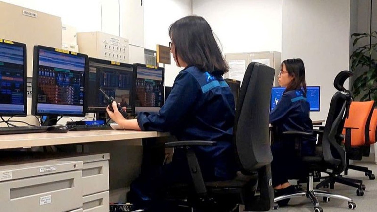 Công tác giám sát, vận hành hệ thống phân phối điện nguồn, chiếu sáng, điều hòa nhà ga đặt tập trung tại Trung tâm Điều phối khai thác.