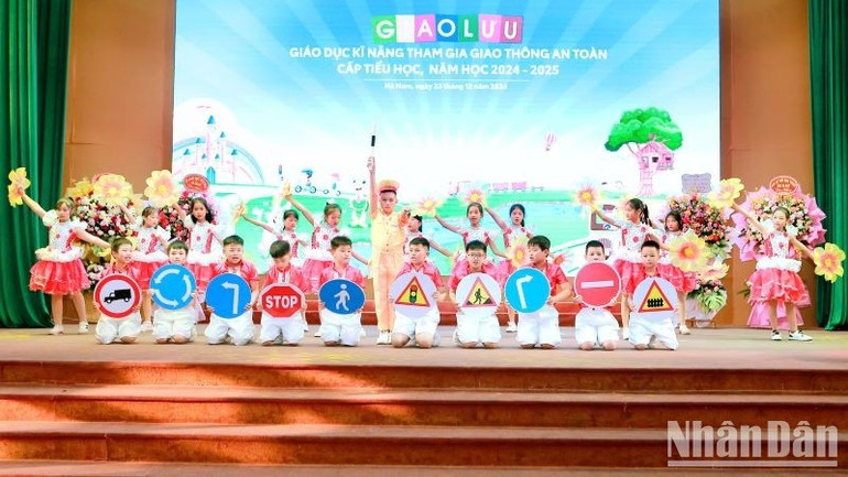 Chương trình Toyota cùng em học an toàn giao thông cấp tỉnh.