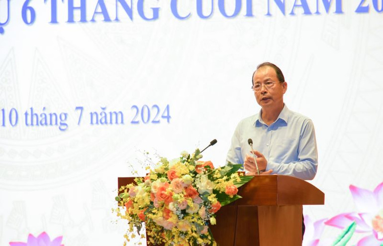 Tổng Giám đốc TKV Đặng Thanh Hải phát biểu ý kiến.