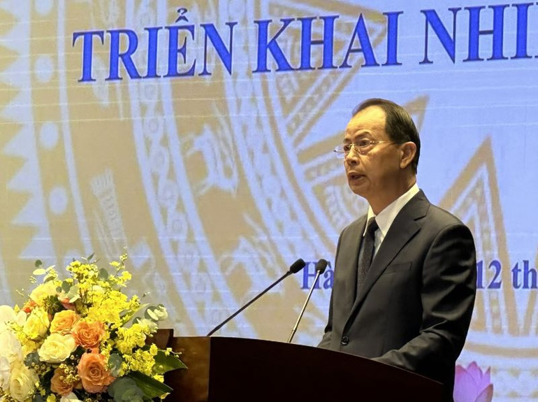 Tổng Giám đốc Tập đoàn Công nghiệp Than-Khoáng sản Việt Nam Đặng Thanh Hải.