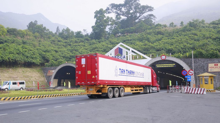 Hầm đường bộ Hải Vân do Tập đoàn Đèo Cả vận hành.