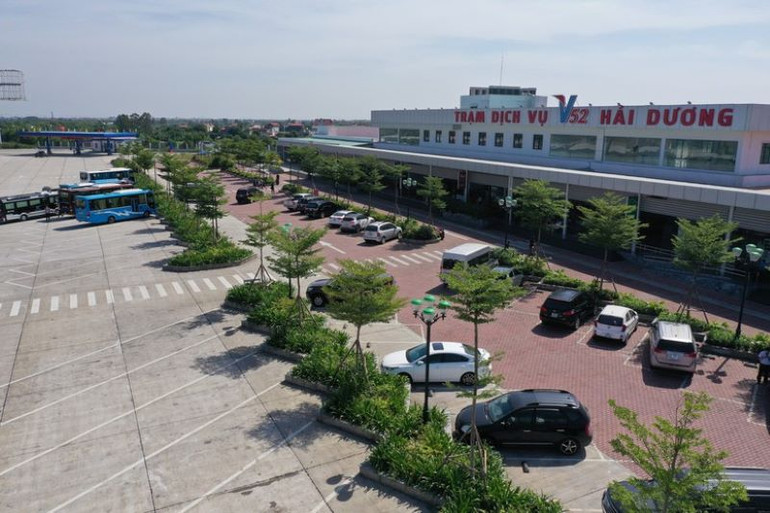 Trạm dừng nghỉ V52 Hải Dương trên đường cao tốc Hà Nội-Hải Phòng. Trạm dừng nghỉ V52 Hải Dương trên đường cao tốc Hà Nội-Hải Phòng.