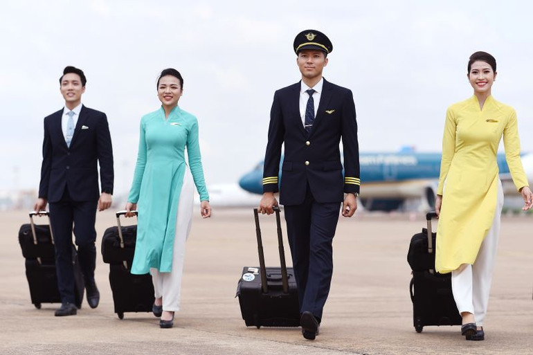 Tổ bay Vietnam Airlines. Tổ bay Vietnam Airlines.