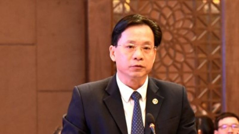 Ông Hoàng Văn Nghiệm, Trưởng Đoàn đại biểu Quốc hội Lạng Sơn. Ông Hoàng Văn Nghiệm, Trưởng Đoàn đại biểu Quốc hội Lạng Sơn.