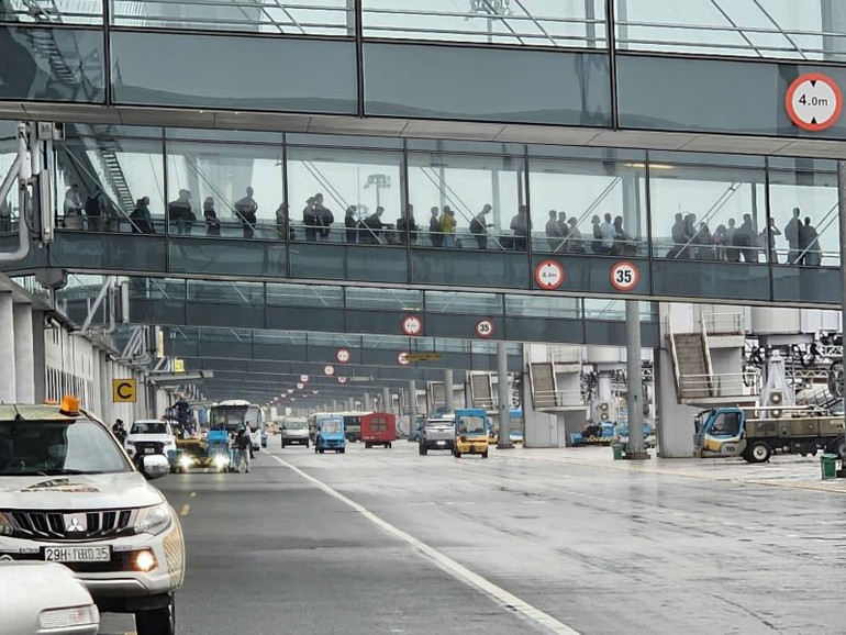 Do nỗ lực phòng chống tốt, bão số 3 không gây thiệt hại đáng kể đối với sân bay Nội Bài.