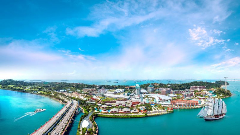 Đảo Sentosa (Singapore).