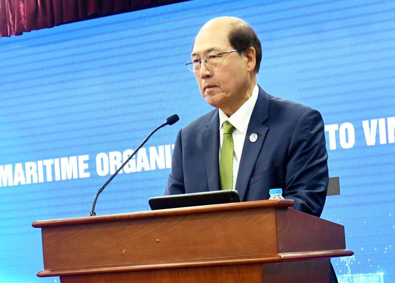 Ông Kitack Lim, Tổng Thư ký Tổ chức Hàng hải quốc tế (IMO). Ông Kitack Lim, Tổng Thư ký Tổ chức Hàng hải quốc tế (IMO).