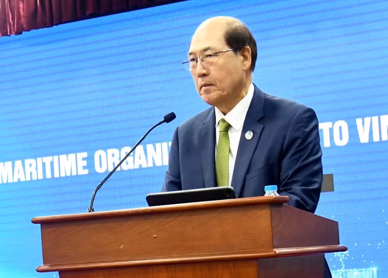 Ông Kitack Lim, Tổng Thư ký Tổ chức Hàng hải quốc tế (IMO).