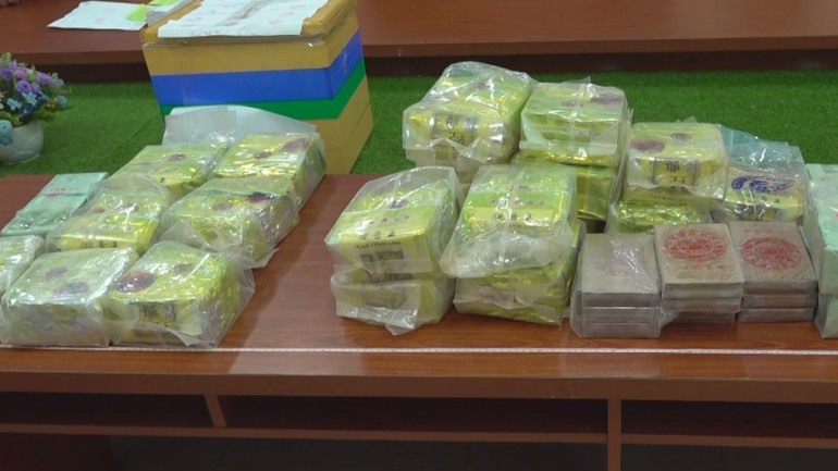 Số ma túy là tang vật vụ án