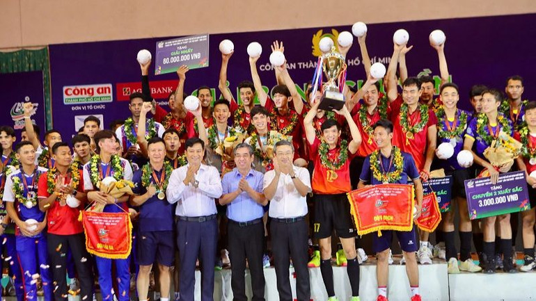 Đội Công an Thành phố Hồ Chí Minh xứng đáng với chức vô địch của giải đấu