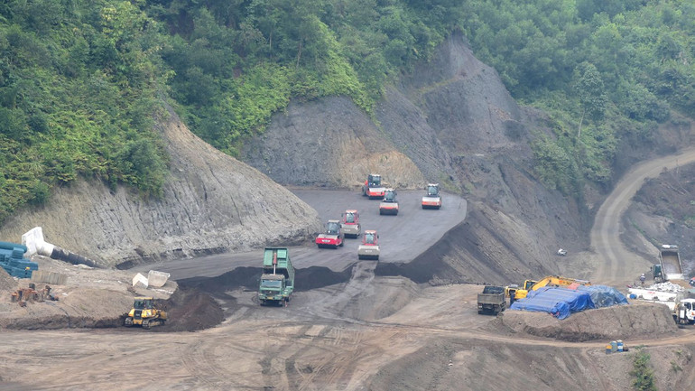 Dự án cao tốc Tuyên Quang-Hà Giang (đoạn qua tỉnh Hà Giang) đang được đẩy nhanh, phấn đấu hoàn thành đúng tiến độ.