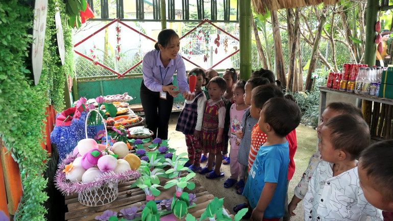 Lĩnh vực giáo dục được quan tâm và có nhiều chuyển biến.