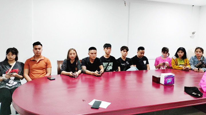 Những đối tượng bị bắt trong chuyên án 063L.