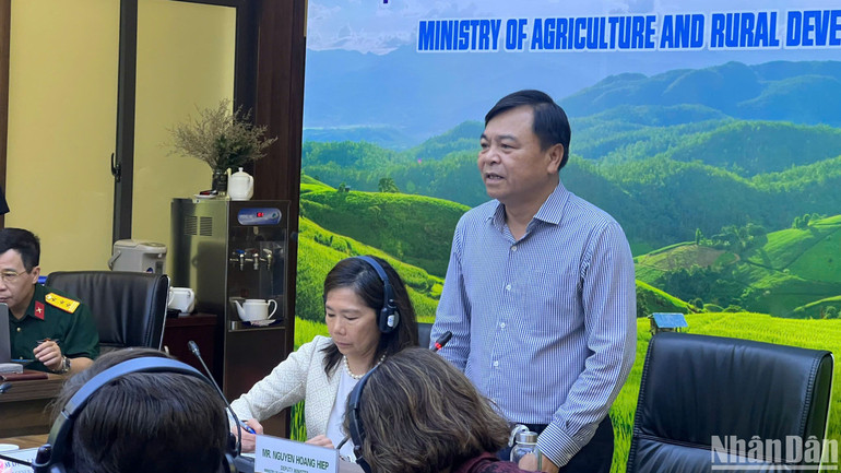 Thứ trưởng Nông nghiệp và Phát triển nông thôn, Nguyễn Hoàng Hiệp chia sẻ về bão số 3 và những thiệt hại nặng nề do bão gây ra.