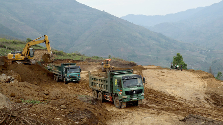 Một dự án sắp xếp dân cư khác đang khẩn trương được triển khai tại địa bàn huyện Phong Thổ.