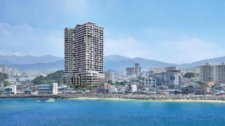 Sokcho, thành phố biển nổi tiếng với du khách khi ghé thăm bờ biển phía đông Hàn Quốc. (Ảnh: Booking.com)