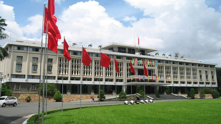 Dinh Độc Lập là điểm đến không thể bỏ qua khi đến Thành phố Hồ Chí Minh dịp 30/4-1/5. (Ảnh: internet)