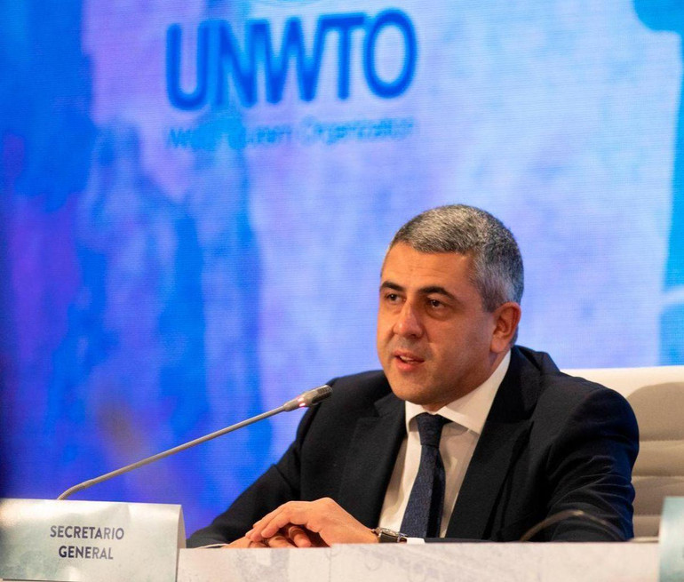 Ông Zurab Pololikashvili, Tổng Thư ký Tổ chức Du lịch thế giới. (Ảnh: UNWTO) Ông Zurab Pololikashvili, Tổng Thư ký Tổ chức Du lịch thế giới. (Ảnh: UNWTO)