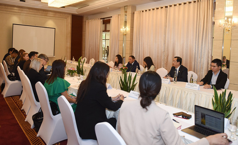 Toàn cảnh buổi làm việc. (Ảnh: Cục Du lịch Quốc gia Việt Nam)