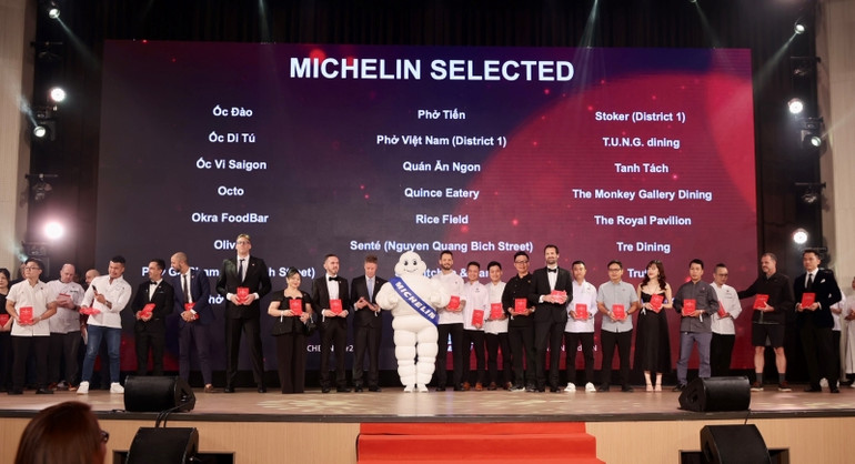 Các nhà hàng được Michelin Guide lựa chọn.