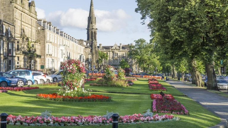 Thị trấn Harrogate cổ kính. (Ảnh: GettyImage) Thị trấn Harrogate cổ kính. (Ảnh: GettyImage)