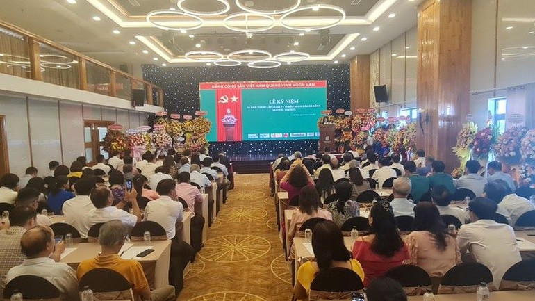 Quang cảnh lễ kỷ niệm.