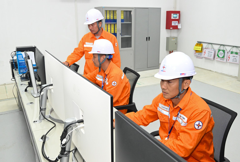 Công trình đường dây và Trạm biến áp 110kV Định Hóa hoàn thành và đưa vào sử dụng góp phần tăng phụ tải trên địa bàn huyện Định Hóa.