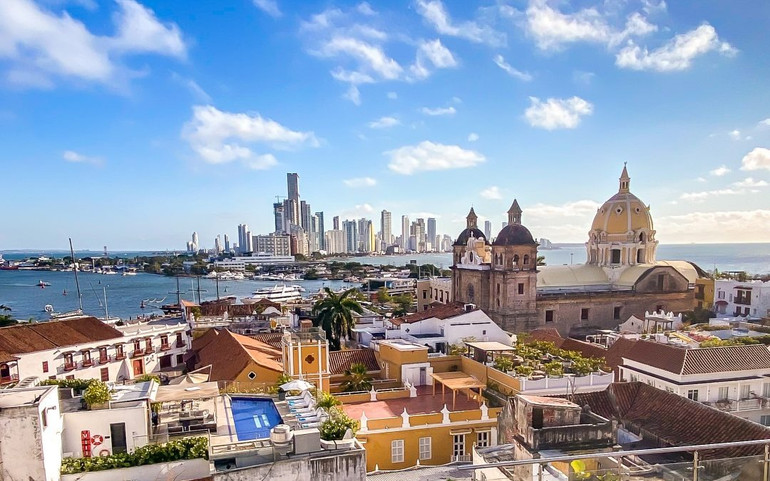 Cartagena de Indias vẫn bảo tồn được các giá trị kiến trúc và văn hóa địa phương. (Ảnh: Travel Konnections)