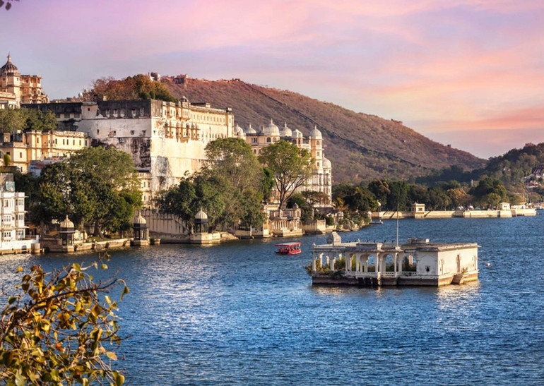 Cung điện Thành phố Udaipur. (Ảnh: Shutterstock)