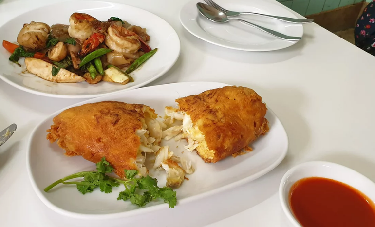 Món trứng tráng cua trứ danh của Jay Fai. (Ảnh: NPR) Món trứng tráng cua trứ danh của Jay Fai. (Ảnh: NPR)