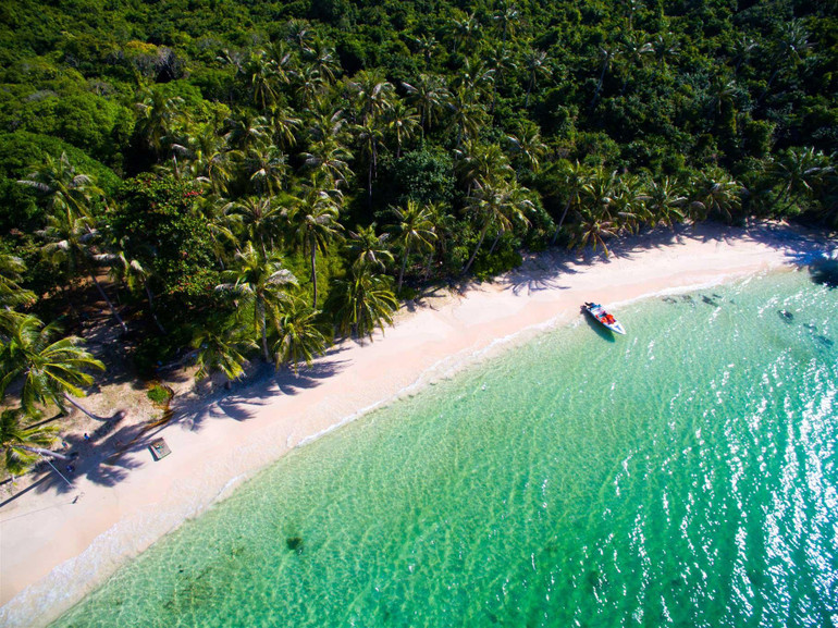 Thiên nhiên tươi đẹp của Phú Quốc gây ấn tượng mạnh với du khách quốc tế.