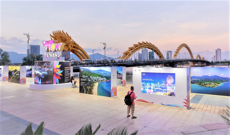 (Không gian nội đô của thành phố cũng thường xuyên được bổ sung trải nghiệm. Ảnh: Sun Group)