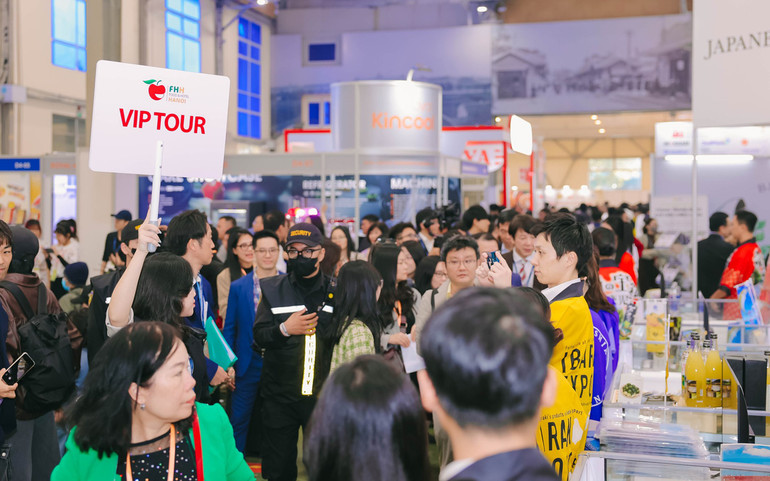 Food & Hotel Hanoi 2023 dự kiến thu hút hơn 6.500 công chúng và khách tham quan chuyên ngành trong 3 ngày triển lãm.