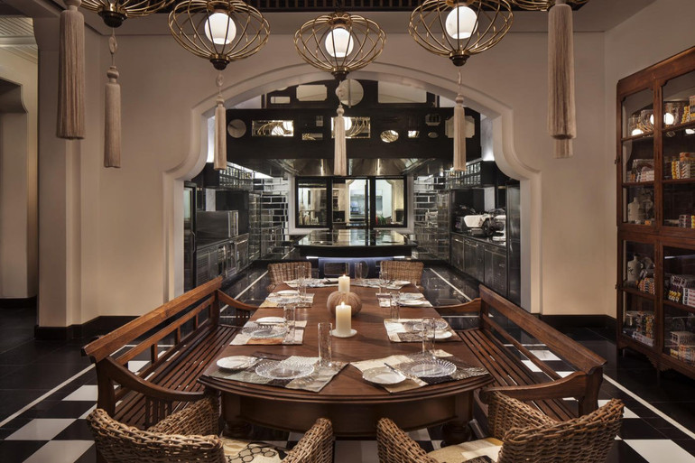 Nhà hàng “fine-dining” La Maison 1888 thuộc khu nghỉ dưỡng InterContinental Danang Sun Peninsula Resort.